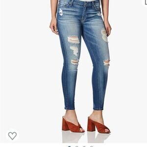 7 For All Mankind Women's Mid Rise Skinny Fit Ankle Jeans. size 27